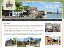 Tablet Screenshot of premierhomesonyoursite.com